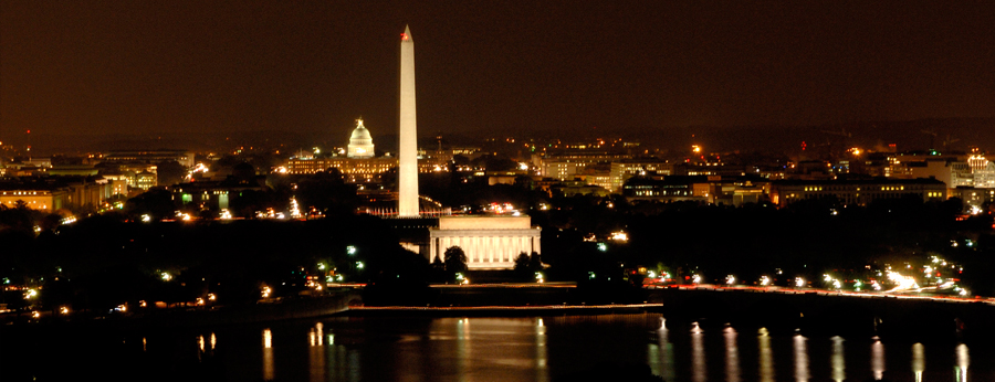 Washington D.C. at Night.